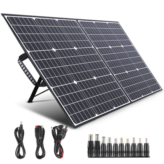 Swarey 100W 12V Foldable Portable Solar Panel Charger USB for RV/Camping/Power station